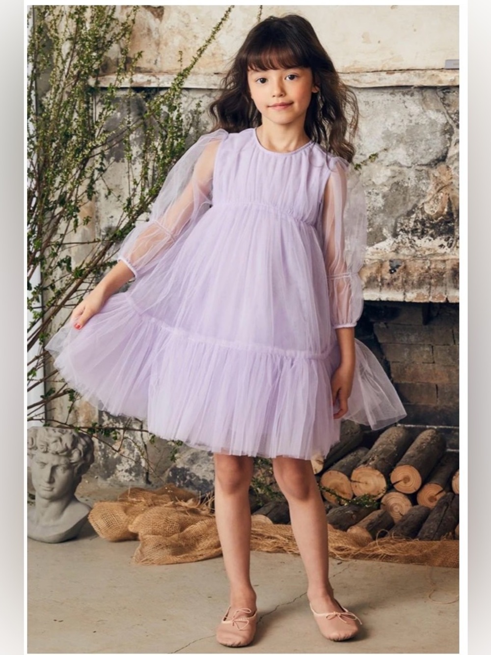 Nellystella Alice Dress in Purple Haze